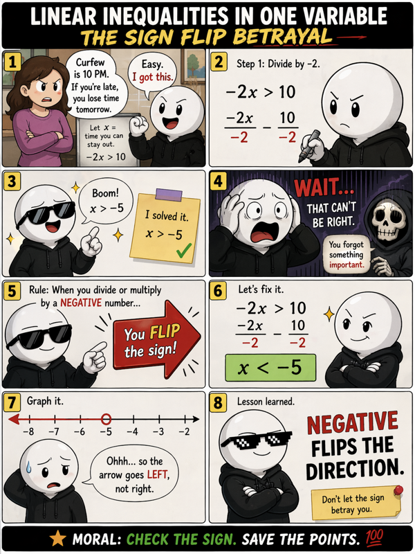 Linear Inequalities in One Variable