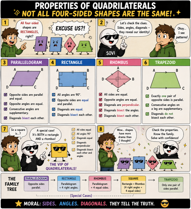 Properties of Quadrilaterals
