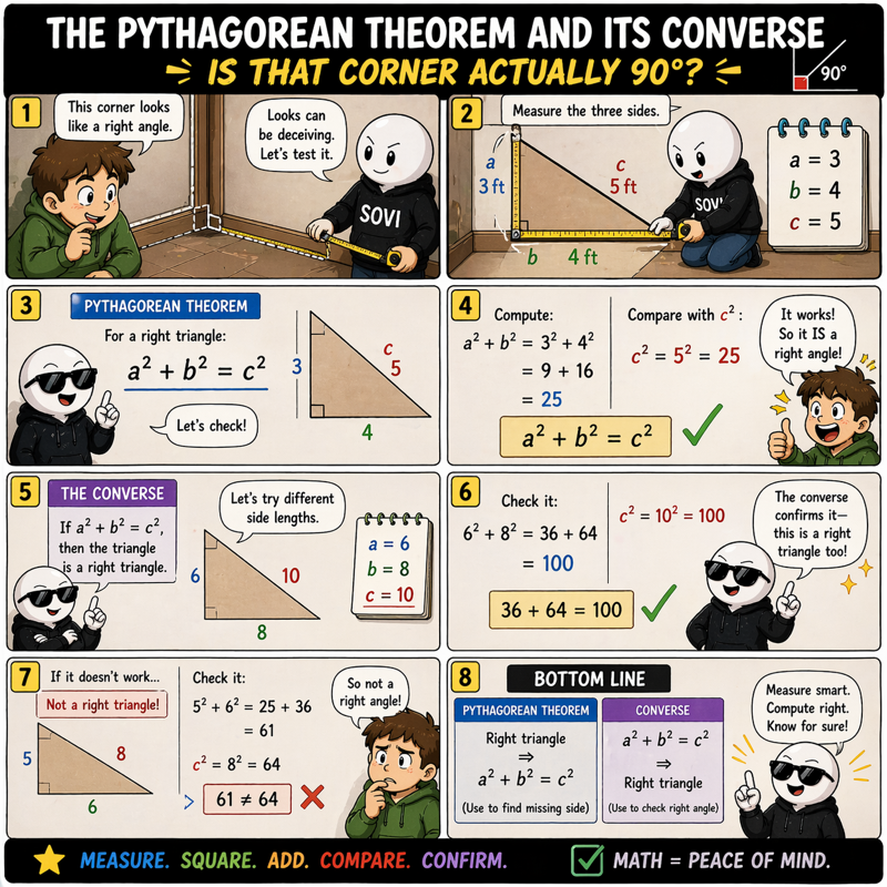 The Pythagorean Theorem and its Converse