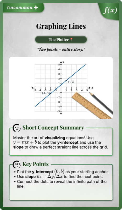 Graphing Linear Equations rendered