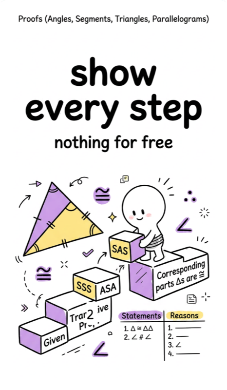 004 Proofs Involving Angles, Segments, Triangles, and Parallelograms