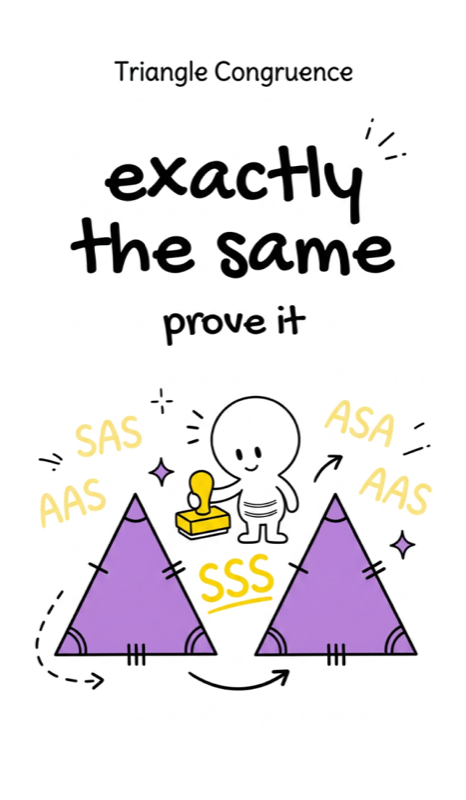 020 Congruence Criteria for Triangles (SSS, SAS, ASA, AAS, HL)