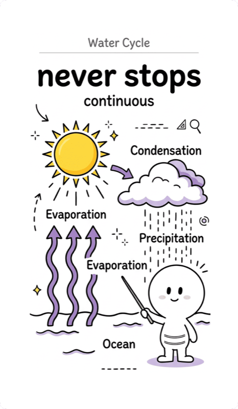 146 Processes of the water cycle